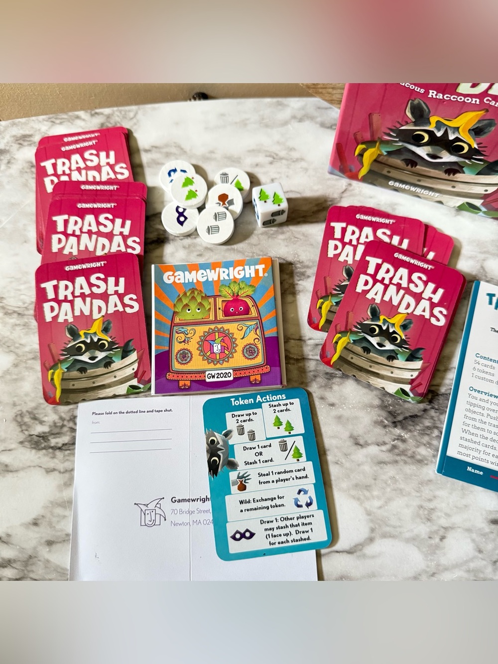 Trash Pandas The Raucous Raccoon Card Game-Complete - Picture 6 of 7
